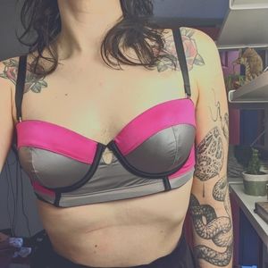 Victoria Secret Bra and Garter Set